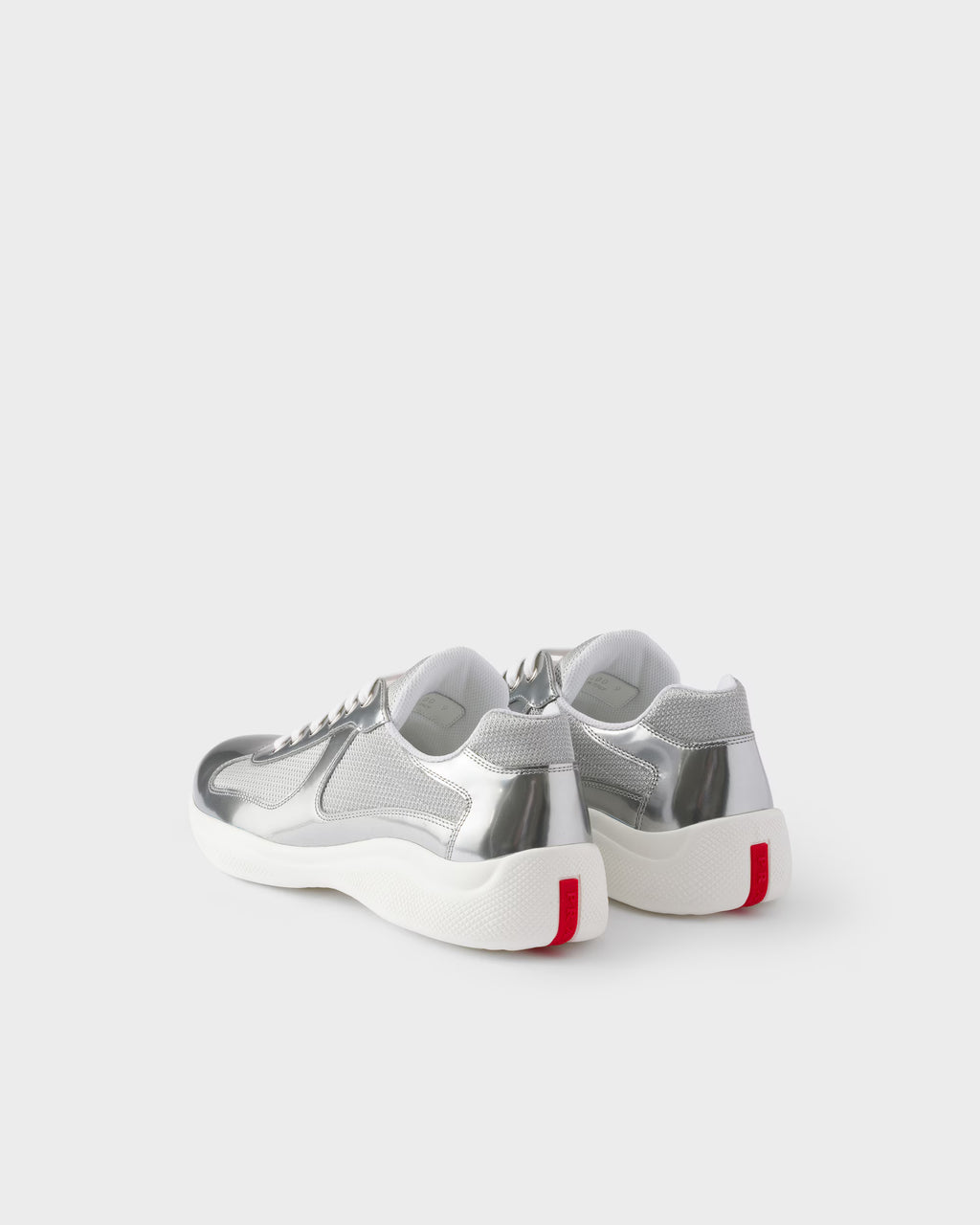 Prada America's Cup Soft rubber and bike fabric sneakers