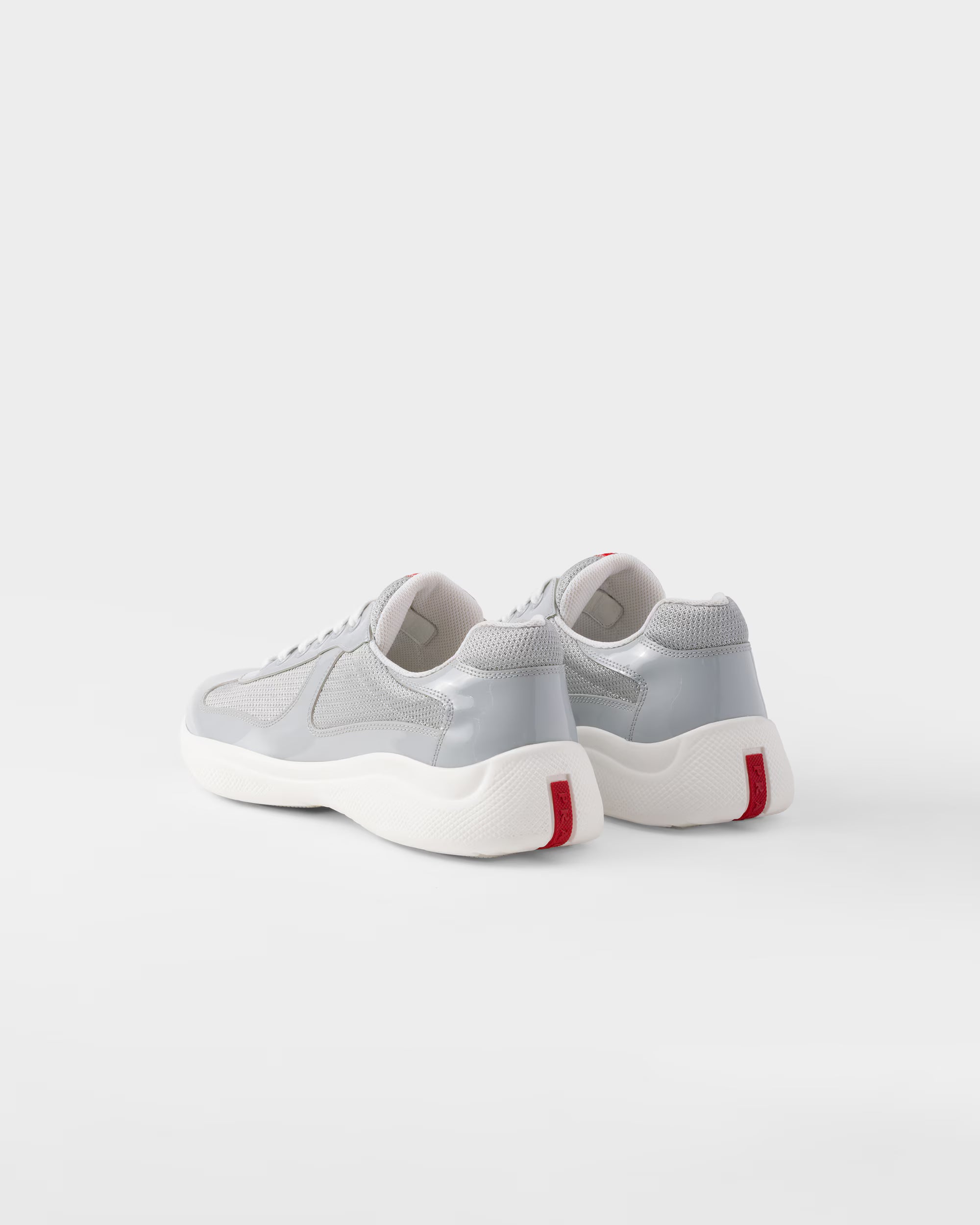 Prada America's Cup Soft rubber and bike fabric sneakers