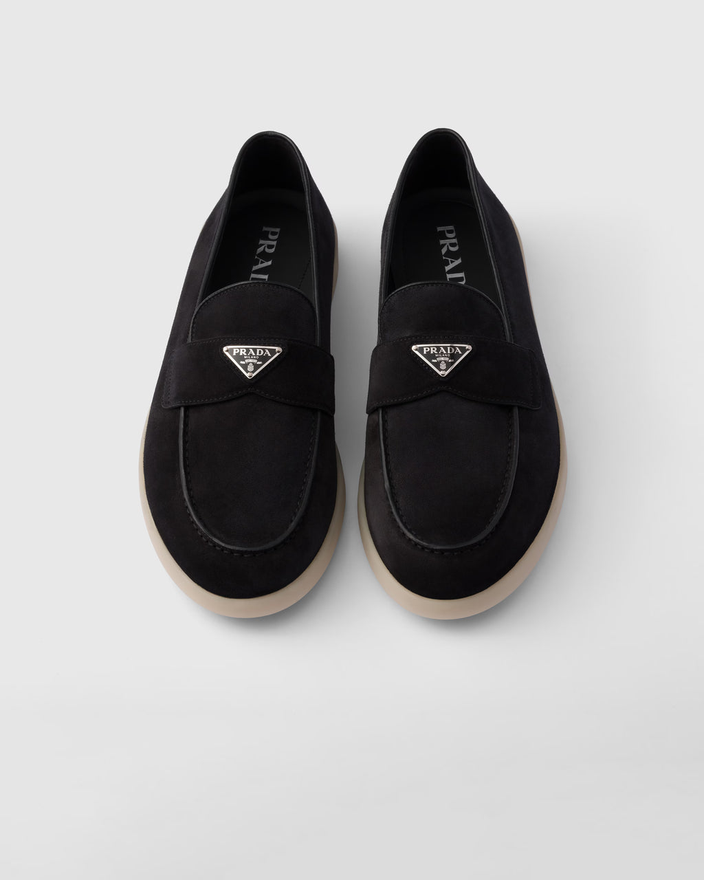 Suede loafers