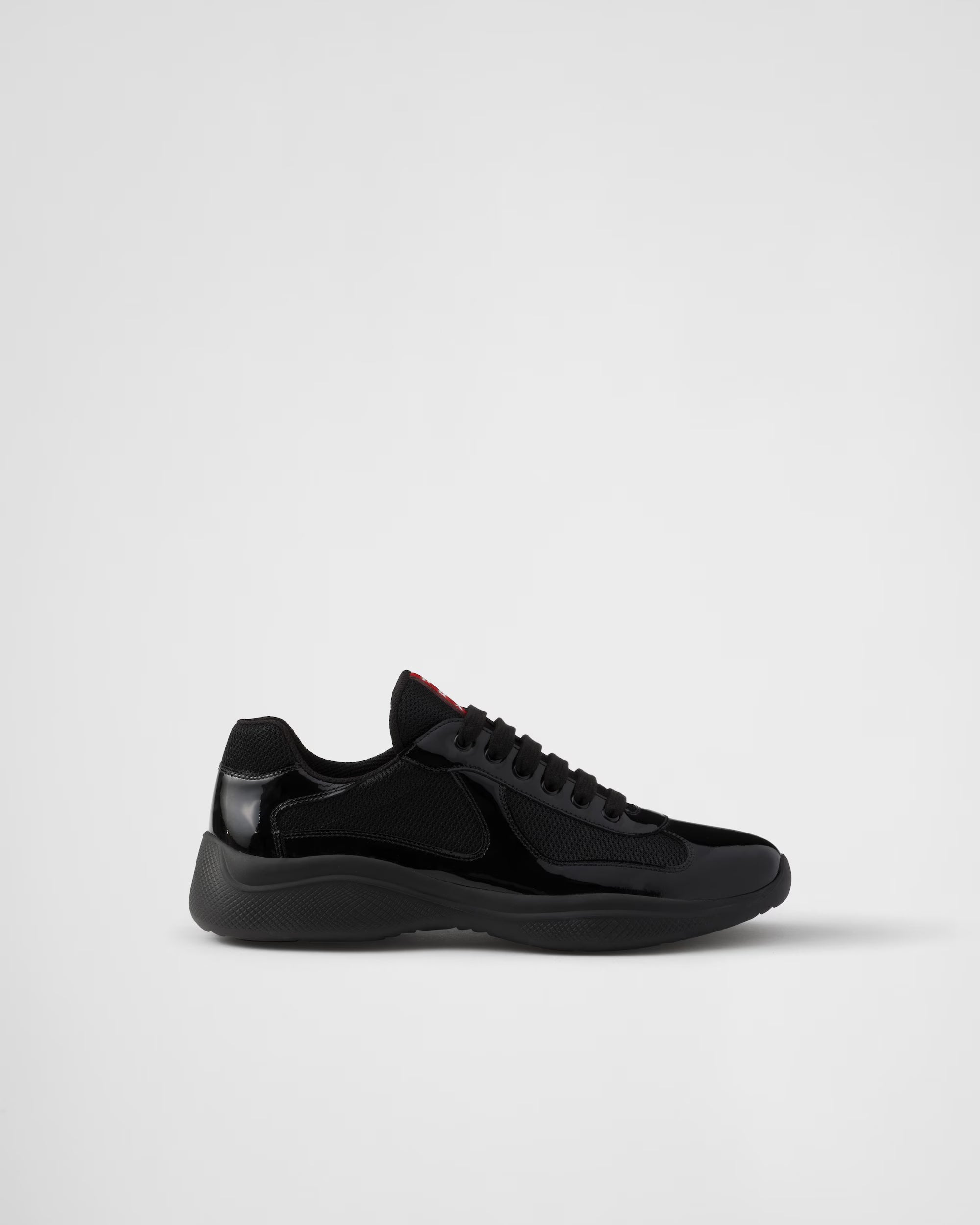 Prada America's Cup Soft rubber and bike fabric sneakers