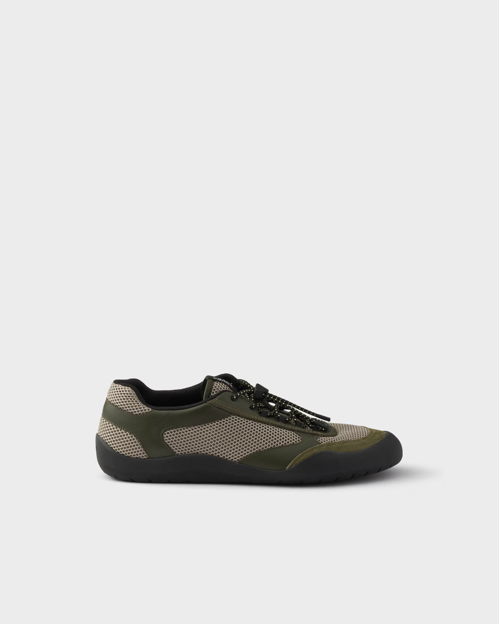 Speedrock leather and mesh fabric sneakers