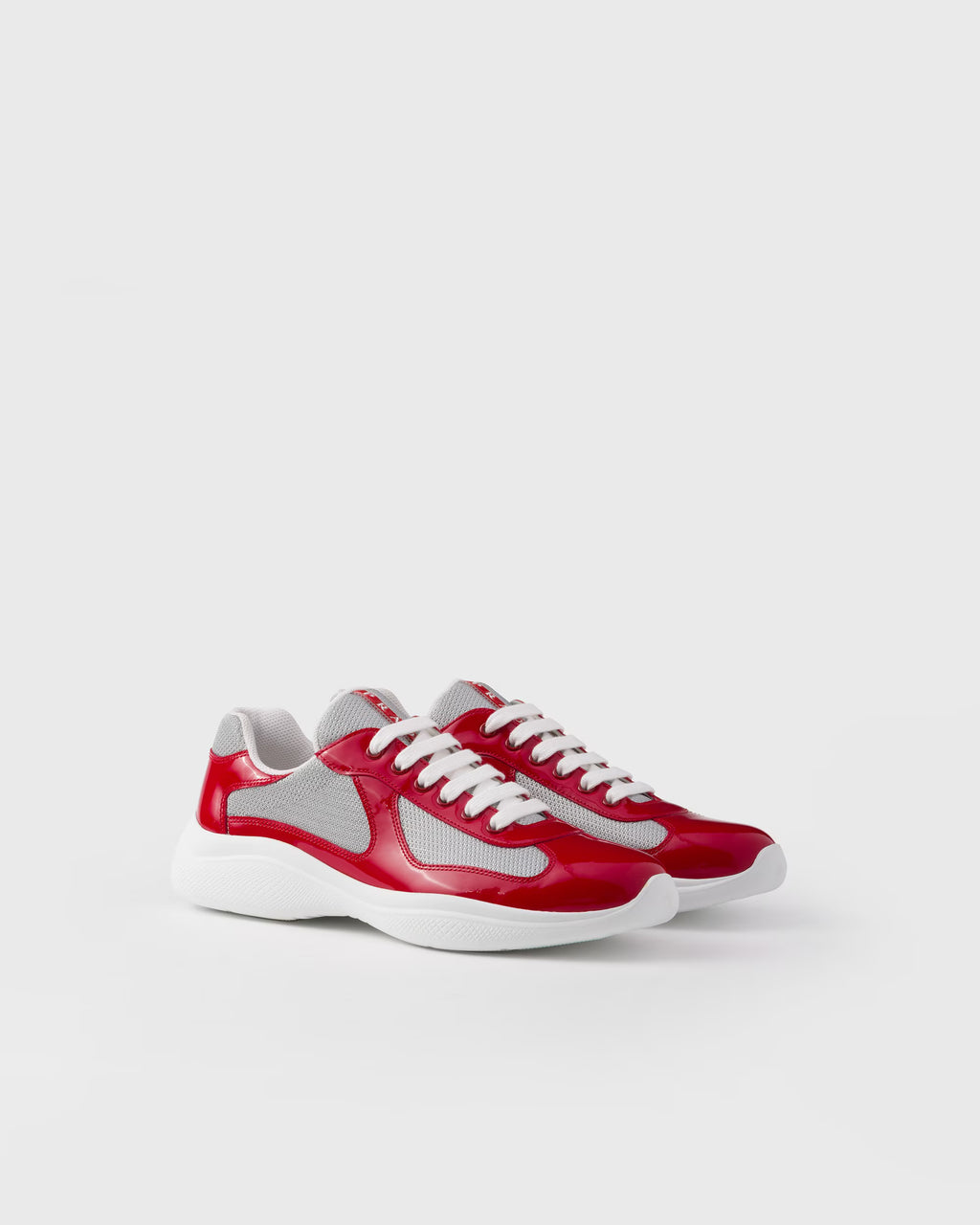 Prada America's Cup Soft rubber and bike fabric sneakers
