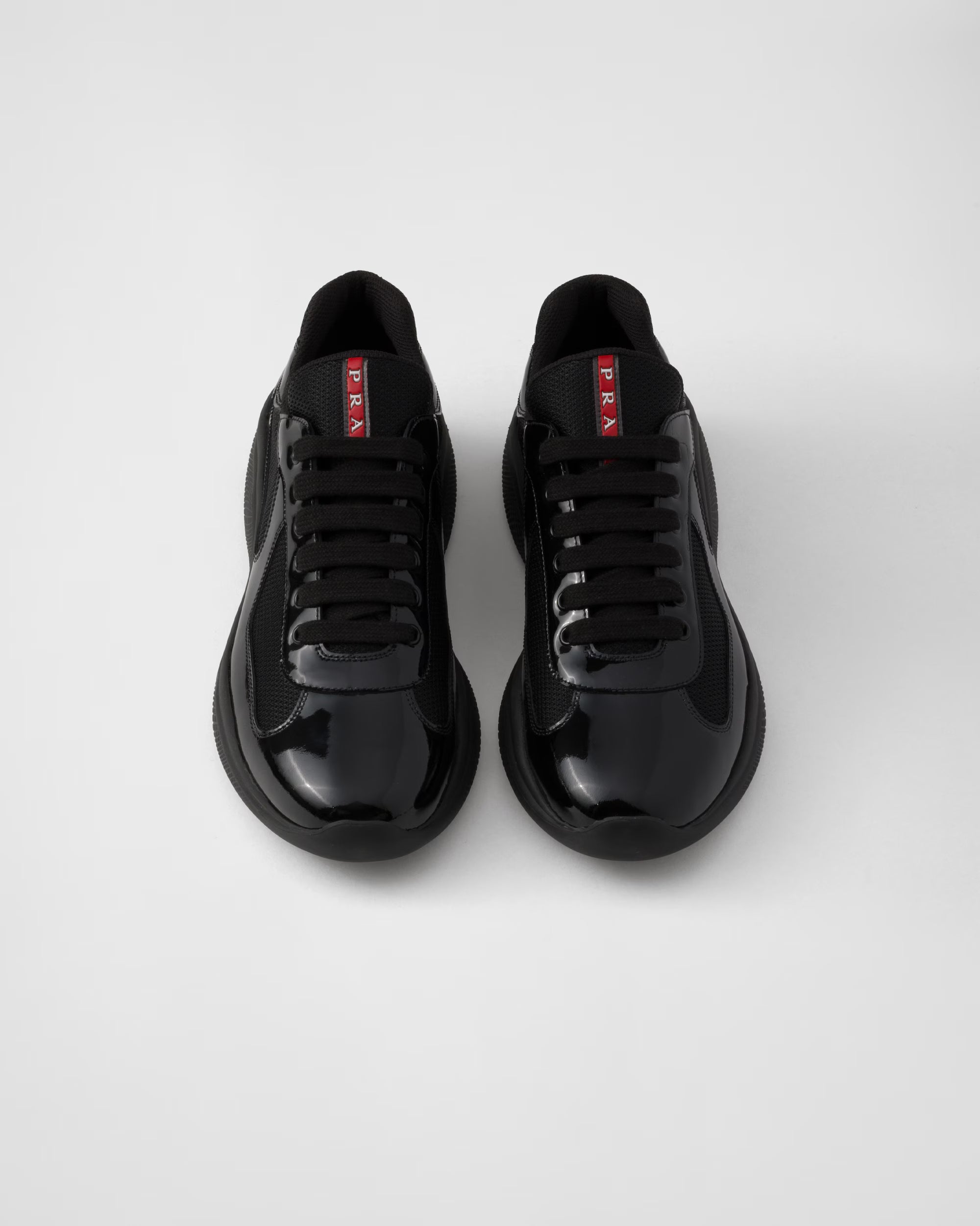 Prada America's Cup Soft rubber and bike fabric sneakers