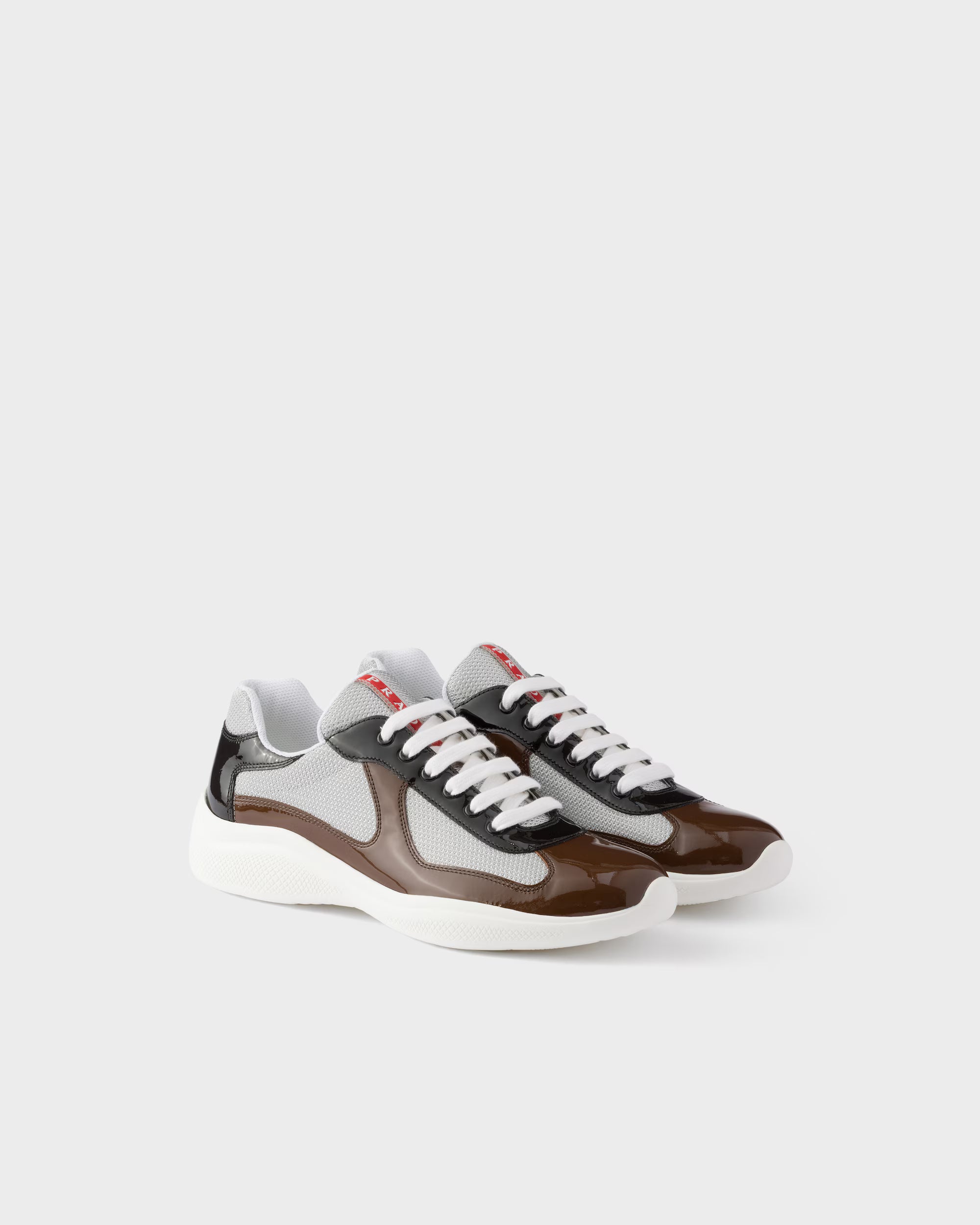 Prada America's Cup Soft rubber and bike fabric sneakers