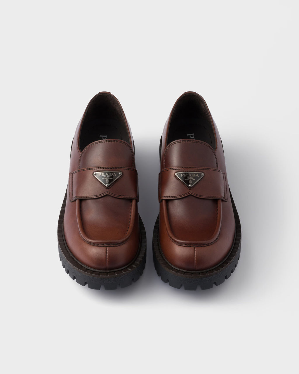 Leather loafers