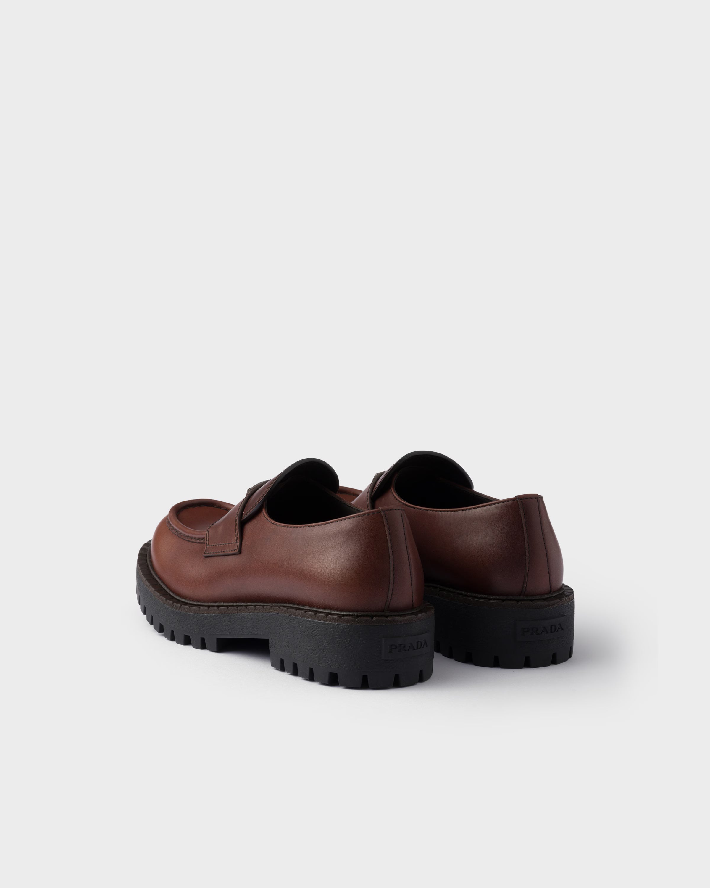 Leather loafers