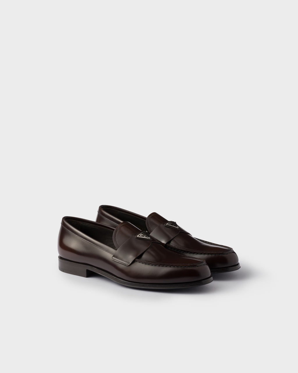 Brushed leather loafers Sienna
