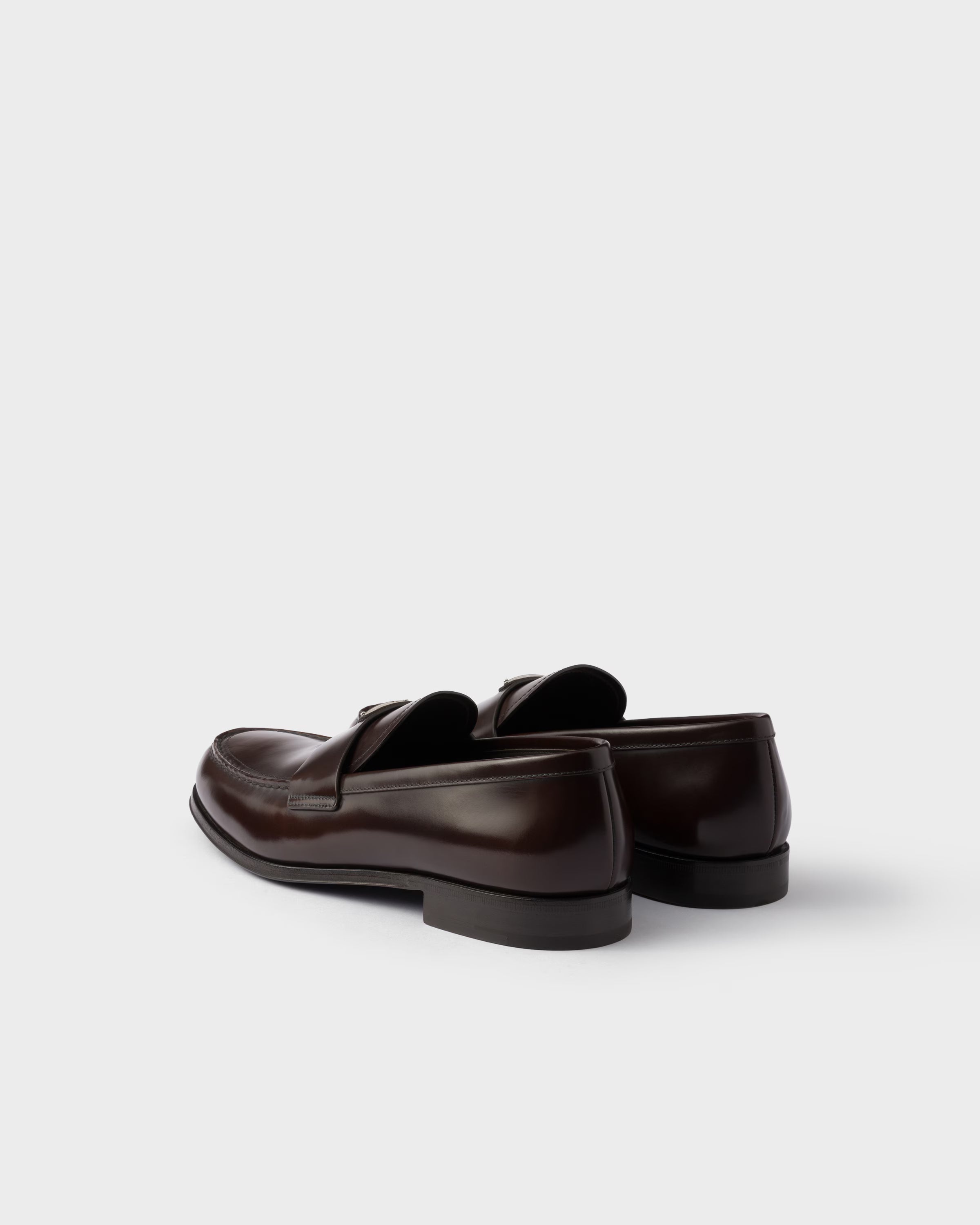 Brushed leather loafers Sienna